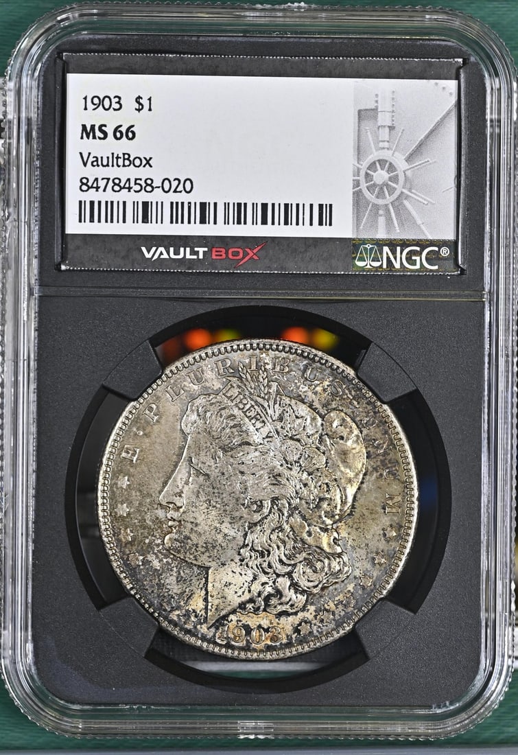 MS66 1903 Morgan Dollar S$1 NGC: MS66 1903 Morgan Dollar S$1 NGC This listing features MS66 1903 Morgan Dollar S$1 NGC. Item specifics are provided below. Item Specifics: Certification: NGC Certification Number: 8478458020 Grade: MS6