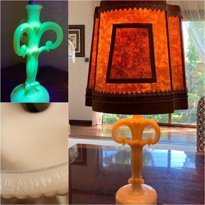 Light Aladdin Uranium Vaseline Glass Lamp Antique No30 USA Vintage Glow Kerosene: Light Aladdin Uranium Vaseline Glass Lamp Antique No30 USA Vintage Glow Kerosene This listing features Light Aladdin Uranium Vaseline Glass Lamp Antique No30 USA Vintage Glow Kerosene. Item specifics