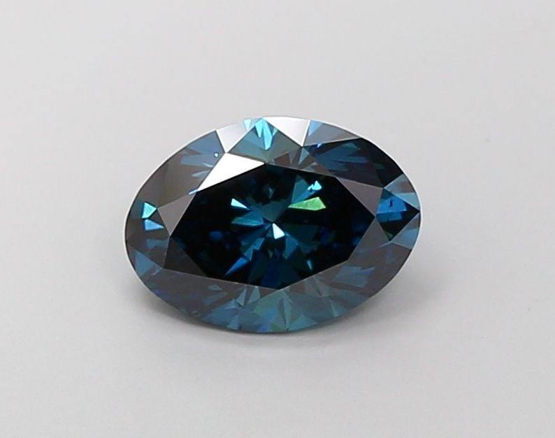 Loose Lab Diamond - Oval 2.03ct Fancy Deep Blue VS2 (1 of 1)