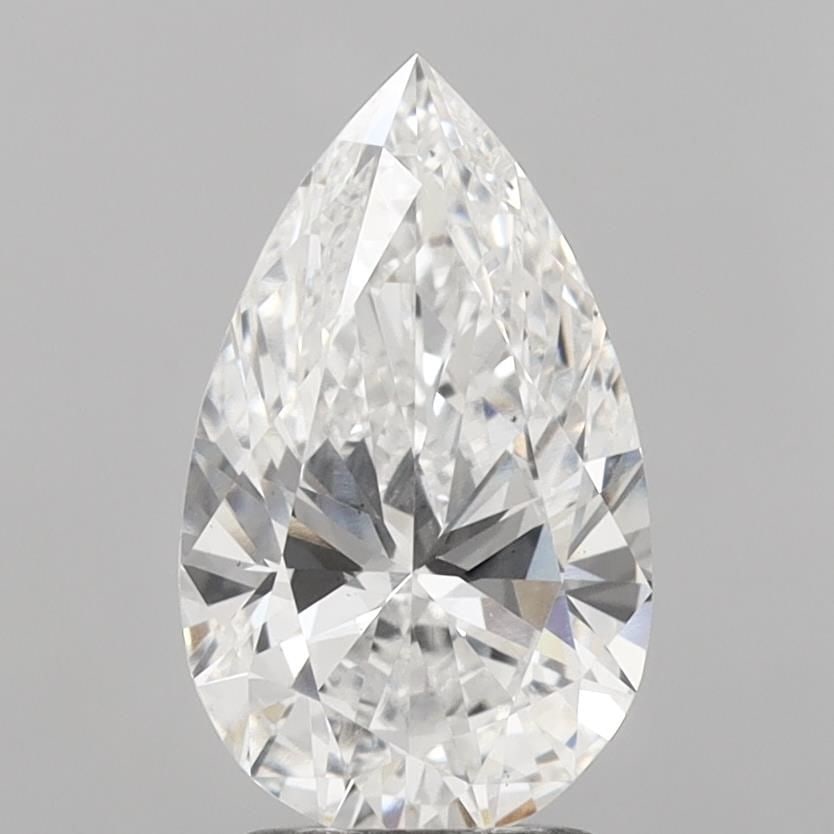 Loose Lab Diamond - IGI Pear 2.52ct E VS2