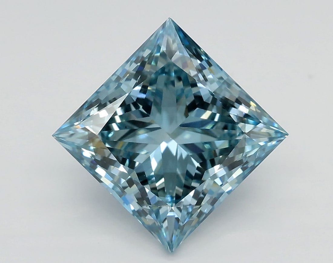 Loose Lab Diamond - IGI Princess 3.21ct Fancy Intense Greenish Blue SI2: Loose Lab Diamond - IGI Princess 3.21ct Fancy Intense Greenish Blue SI2 This listing features Loose Lab Diamond - IGI Princess 3.21ct Fancy Intense Greenish Blue SI2. Item specifics are provided below