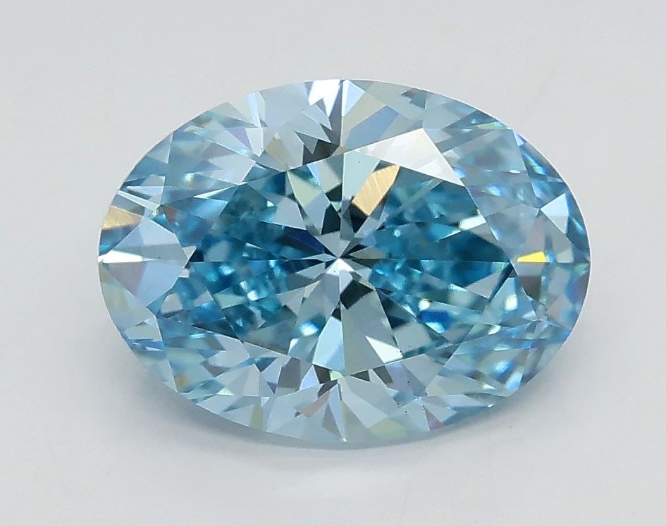 Loose Lab Diamond - IGI Oval 2.01ct Fancy Vivid Blue VS1: Loose Lab Diamond - IGI Oval 2.01ct Fancy Vivid Blue VS1 This listing features Loose Lab Diamond - IGI Oval 2.01ct Fancy Vivid Blue VS1. Item specifics are provided below. Item Specifics: Source: