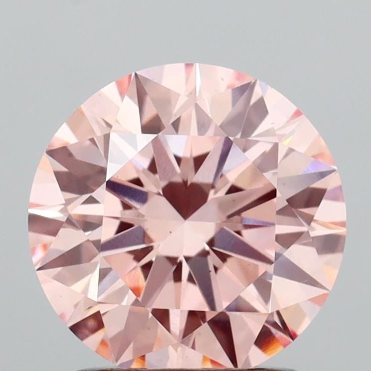 Ideal Loose Lab Diamond - IGI Round 1.59ct Fancy Intense Pink VS1 (1 of 1)