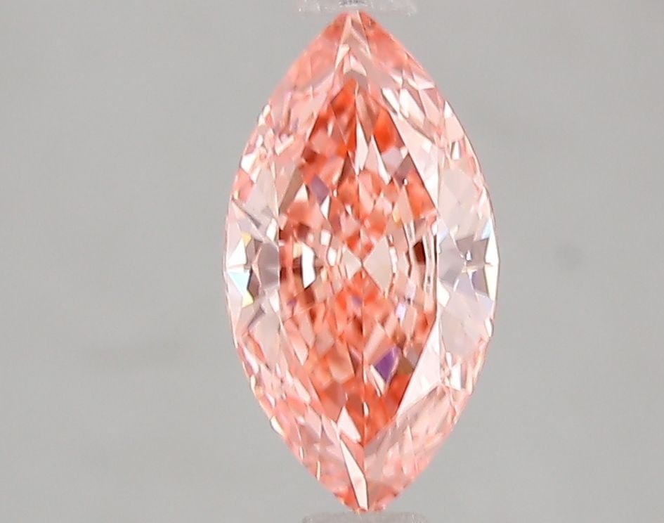 Loose Lab Diamond - IGI Marquise 1.09ct Fancy Vivid Pink VVS2 (1 of 1)