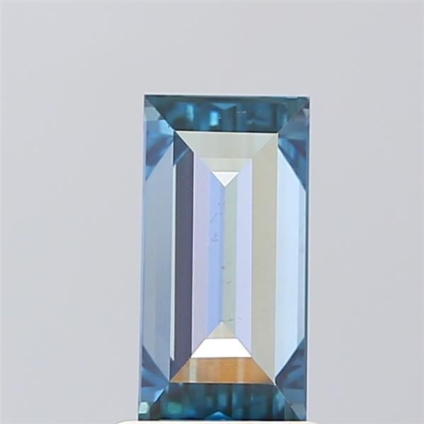 Loose Lab Diamond - IGI Baguette 1.1ct Fancy Vivid Blue VS2 (1 of 1)
