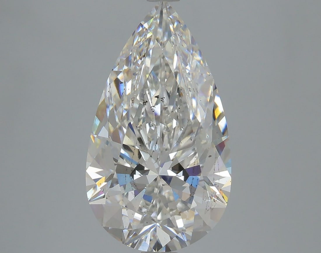 Loose Lab Diamond - IGI Pear 4.45ct E SI1 (1 of 1)