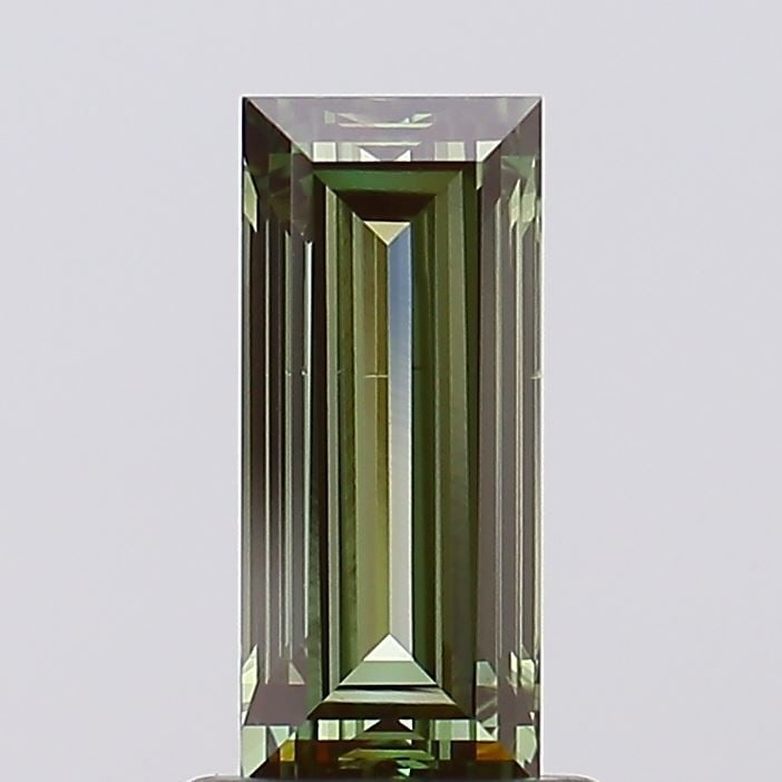 Loose Lab Diamond - Baguette 1.2ct Fancy Vivid Green VS1 (1 of 1)