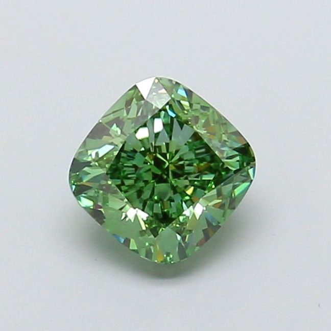 Loose Lab Diamond - IGI Cushion Modified 1.8ct Fancy Vivid Green VVS2: Loose Lab Diamond - IGI Cushion Modified 1.8ct Fancy Vivid Green VVS2 This listing features Loose Lab Diamond - IGI Cushion Modified 1.8ct Fancy Vivid Green VVS2. Item specifics are provided below. It
