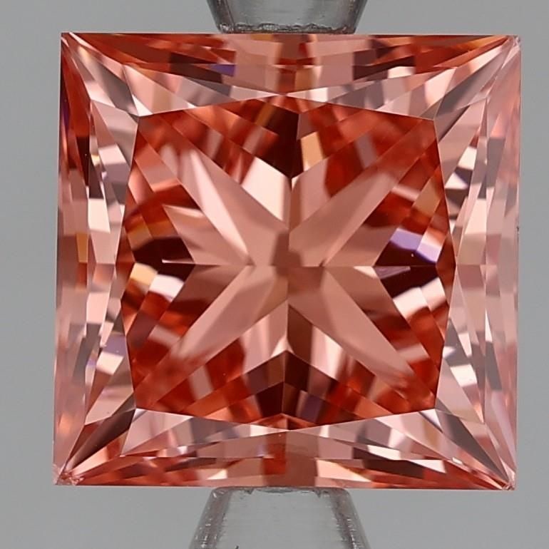 Loose Lab Diamond - Princess 2.17ct Fancy Orangey Pink VS2: Loose Lab Diamond - Princess 2.17ct Fancy Orangey Pink VS2 This listing features Loose Lab Diamond - Princess 2.17ct Fancy Orangey Pink VS2. Item specifics are provided below. Item Specifics: