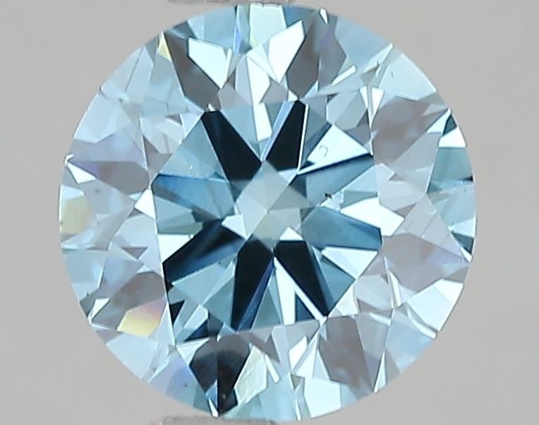 Ideal Loose Lab Diamond - IGI Round 2.04ct Fancy Vivid Blue VS2 (1 of 1)