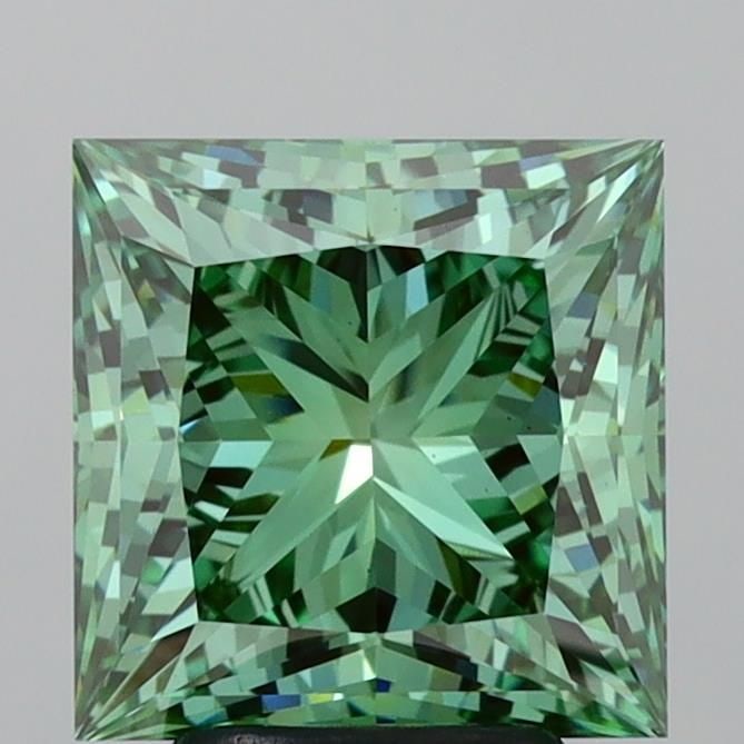 Loose Lab Diamond - IGI Princess 4.07ct Fancy Vivid Green VS1: Loose Lab Diamond - IGI Princess 4.07ct Fancy Vivid Green VS1 This listing features Loose Lab Diamond - IGI Princess 4.07ct Fancy Vivid Green VS1. Item specifics are provided below. Item Specifics: So