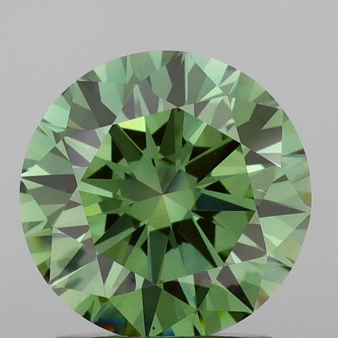 Loose Lab Diamond - IGI Round 2.02ct Fancy Vivid Green VS1 (1 of 1)