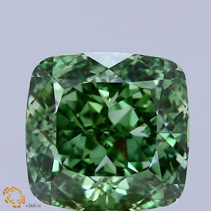 Loose Lab Diamond - IGI Cushion Modified 4.24ct Fancy Vivid Green VS1: Loose Lab Diamond - IGI Cushion Modified 4.24ct Fancy Vivid Green VS1 This listing features Loose Lab Diamond - IGI Cushion Modified 4.24ct Fancy Vivid Green VS1. Item specifics are provided below. It