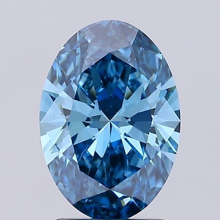 Loose Lab Diamond - IGI Oval 2.03ct Fancy Vivid Blue VS1: Loose Lab Diamond - IGI Oval 2.03ct Fancy Vivid Blue VS1 This listing features Loose Lab Diamond - IGI Oval 2.03ct Fancy Vivid Blue VS1. Item specifics are provided below. Item Specifics: Source: