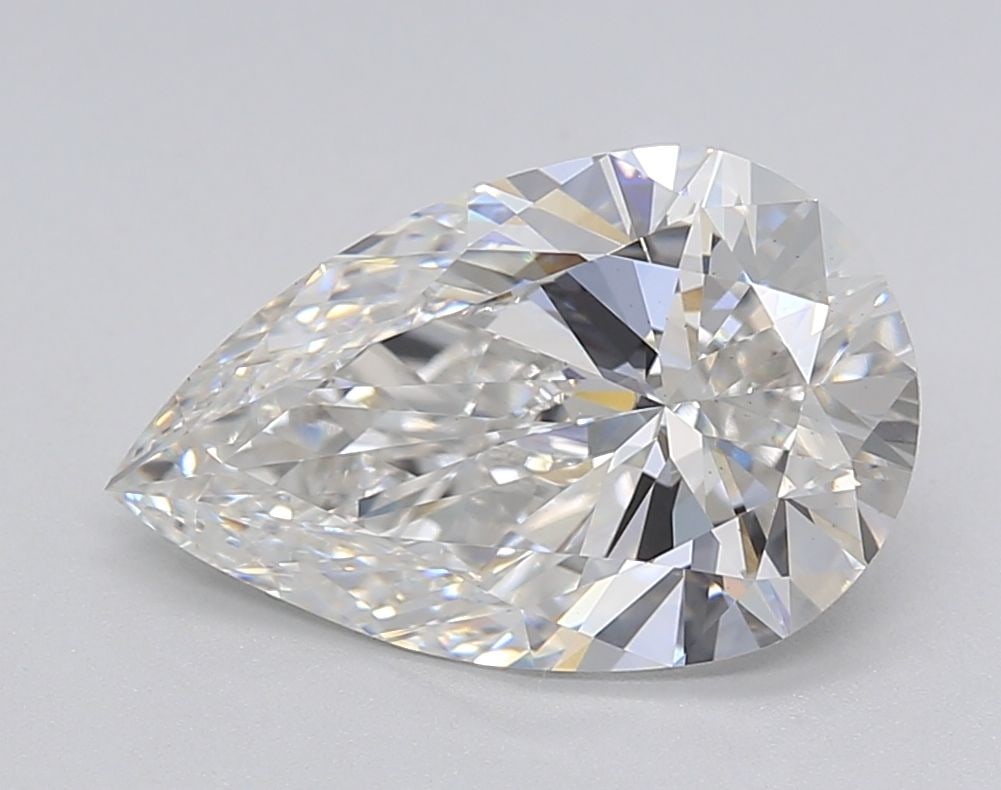 Loose Lab Diamond - IGI Pear 2.71ct E VS1 (1 of 1)