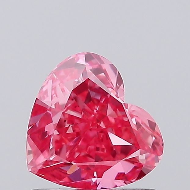 Loose Lab Diamond - IGI Heart 1.0ct Fancy Vivid Pink VS1 (1 of 1)