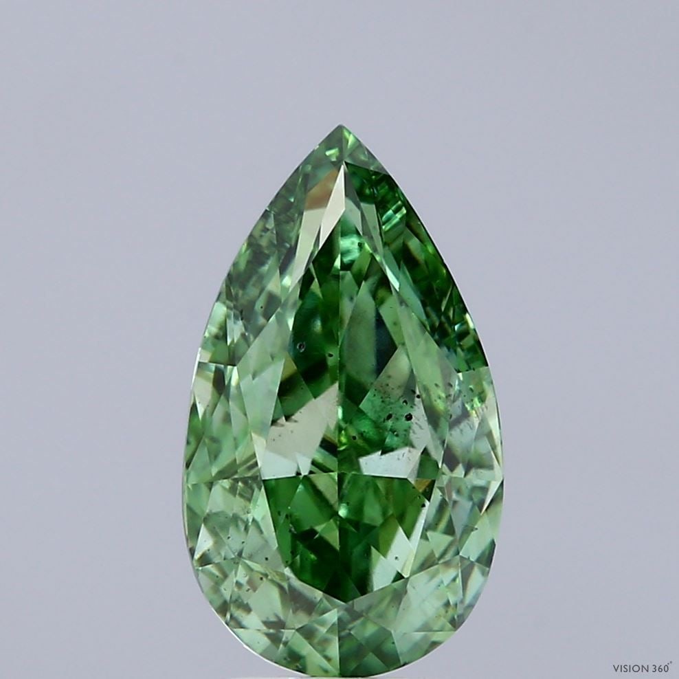 Loose Lab Diamond - IGI Pear 3.0ct Fancy Vivid Green SI1: Loose Lab Diamond - IGI Pear 3.0ct Fancy Vivid Green SI1 This listing features Loose Lab Diamond - IGI Pear 3.0ct Fancy Vivid Green SI1. Item specifics are provided below. Item Specifics: Source: