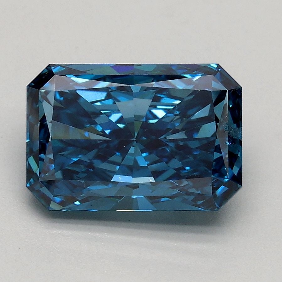 Loose Lab Diamond - IGI Radiant 1.64ct Fancy Vivid Blue VS1 (1 of 1)