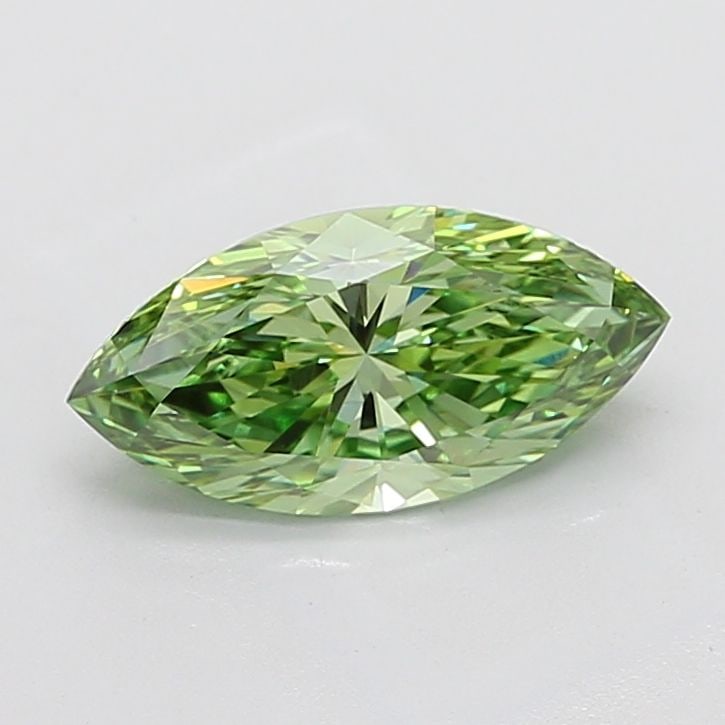 Loose Lab Diamond - IGI Marquise 2.51ct Fancy Vivid Green VVS2 (1 of 1)