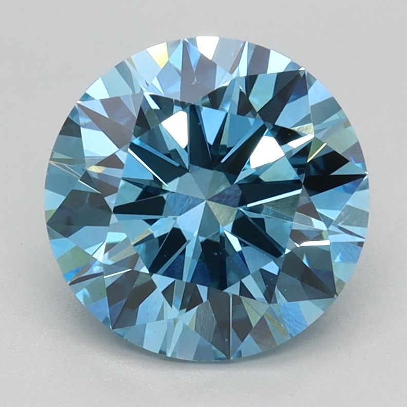 Ideal Loose Lab Diamond - IGI Round 1.88ct Fancy Vivid Blue VS1: Ideal Loose Lab Diamond - IGI Round 1.88ct Fancy Vivid Blue VS1 This listing features Ideal Loose Lab Diamond - IGI Round 1.88ct Fancy Vivid Blue VS1. Item specifics are provided below. Item