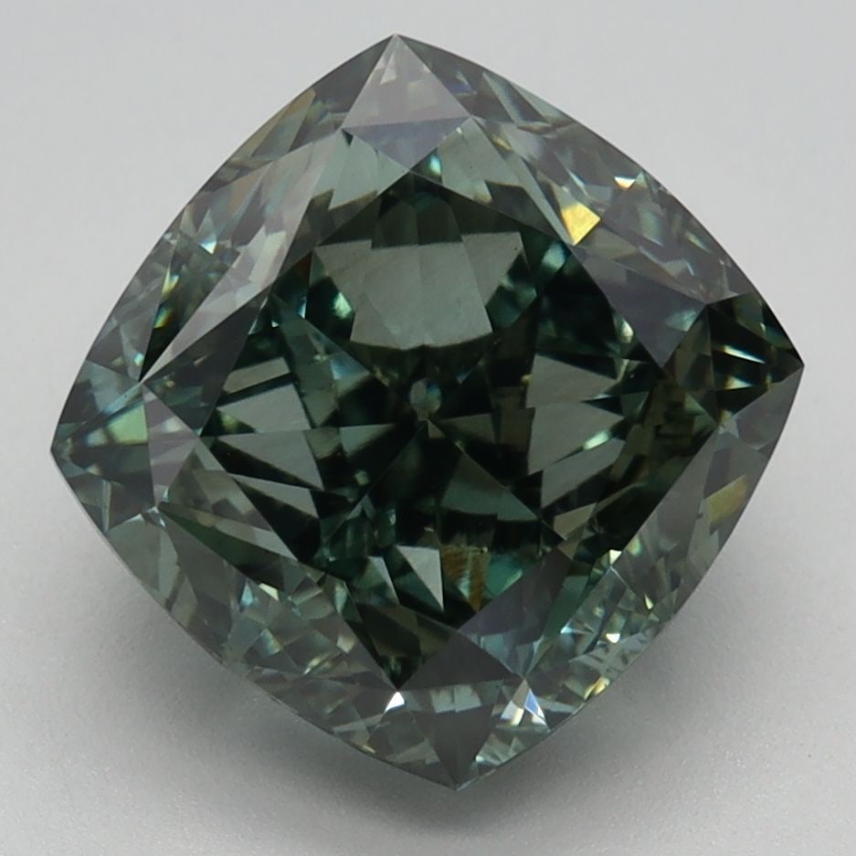 Loose Lab Diamond - IGI Cushion Modified 4.05ct Fancy Vivid Green VS1: Loose Lab Diamond - IGI Cushion Modified 4.05ct Fancy Vivid Green VS1 This listing features Loose Lab Diamond - IGI Cushion Modified 4.05ct Fancy Vivid Green VS1. Item specifics are provided below. 