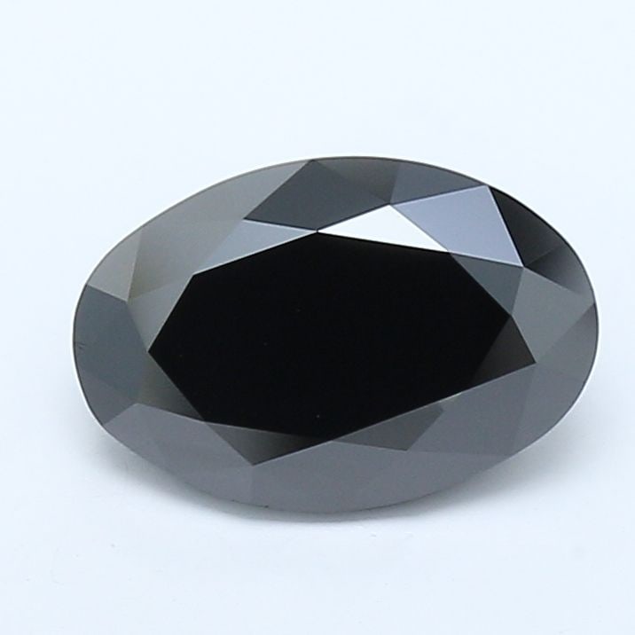 Loose Lab Diamond - IGI Oval 2.51ct Fancy Black (1 of 1)