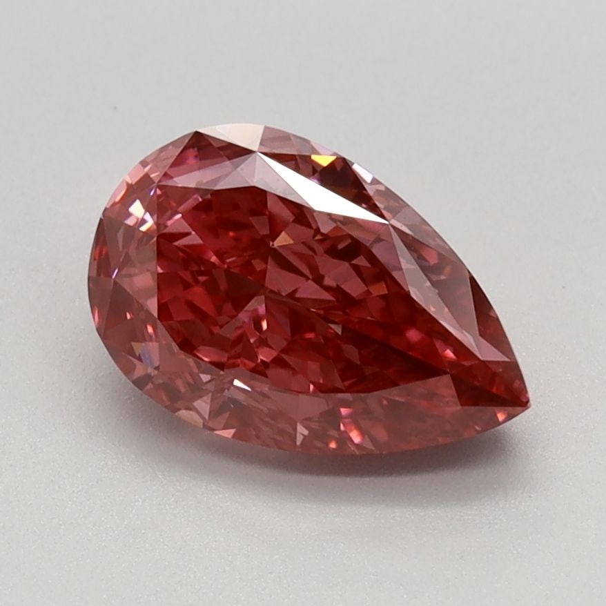 Loose Lab Diamond - IGI Pear 1.43ct Fancy Vivid Brownish Pink VS1 (1 of 1)