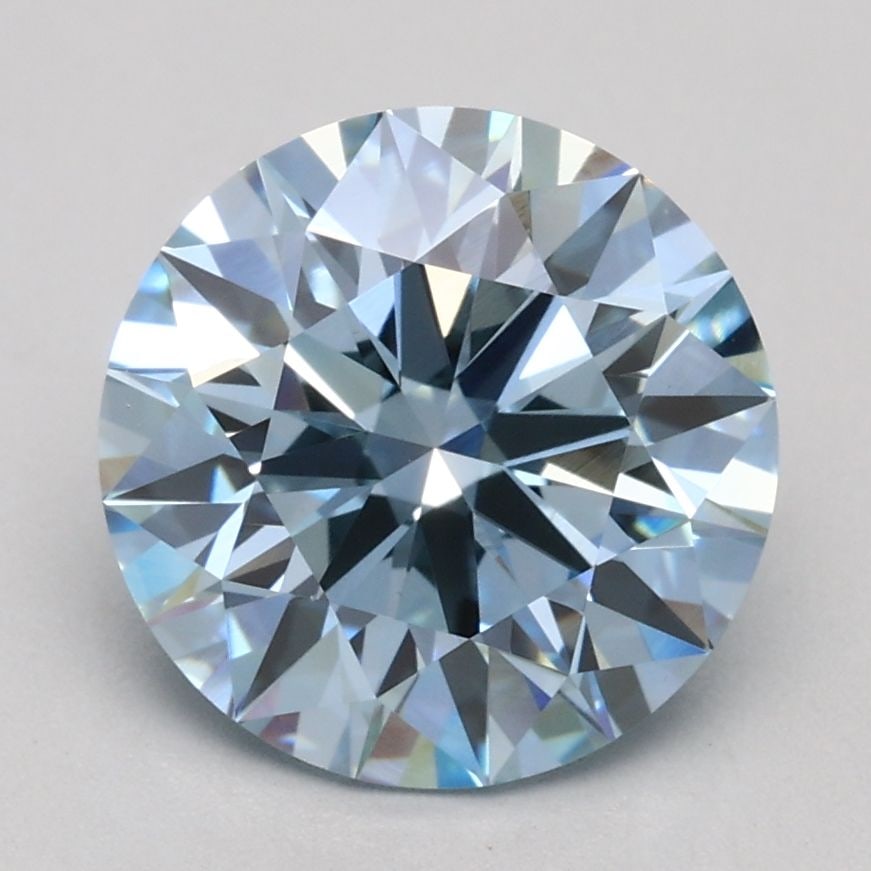 Ideal Loose Lab Diamond - IGI Round 2.05ct Fancy Blue VS1 (1 of 1)