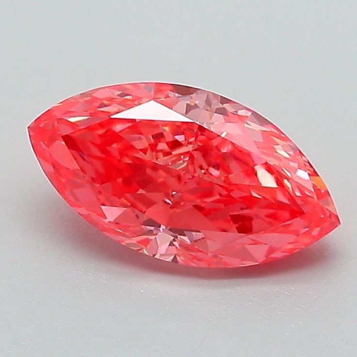 Loose Lab Diamond - IGI Marquise 1.22ct Fancy Vivid Pink VVS2 (1 of 1)