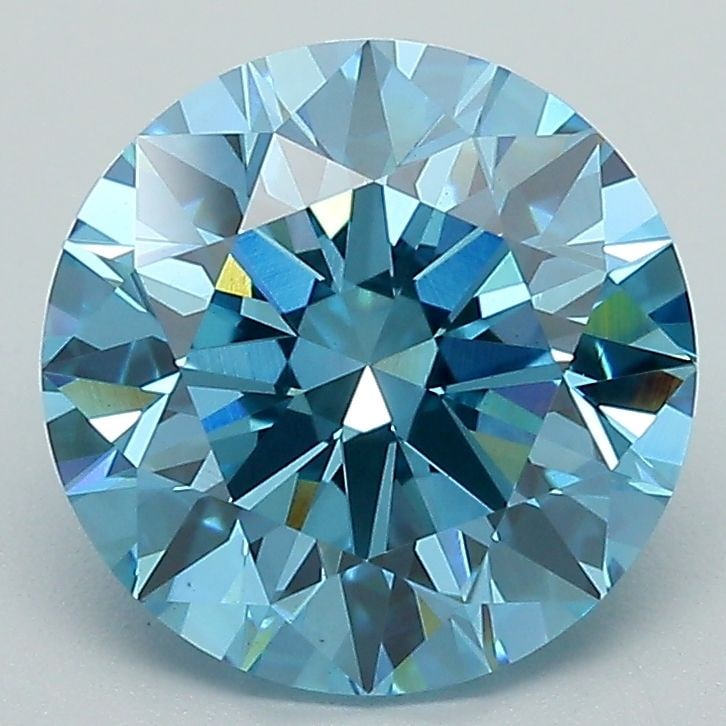 Ideal Loose Lab Diamond - IGI Round 3.08ct Fancy Vivid Blue VS1: Ideal Loose Lab Diamond - IGI Round 3.08ct Fancy Vivid Blue VS1 This listing features Ideal Loose Lab Diamond - IGI Round 3.08ct Fancy Vivid Blue VS1. Item specifics are provided below. Item