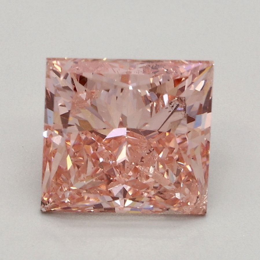 Loose Lab Diamond - IGI Princess 2.0ct Fancy Intense Pink SI2 (1 of 1)