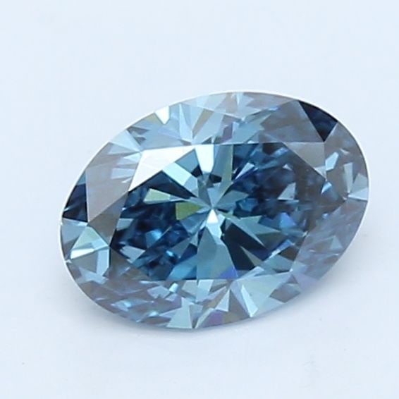 Loose Lab Diamond - Oval 1.2ct Fancy Blue VS1 (1 of 1)