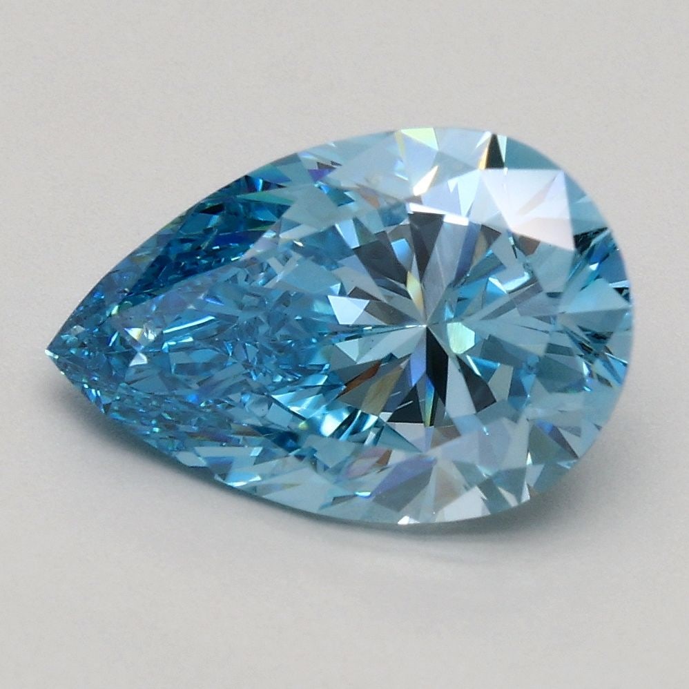 Loose Lab Diamond - IGI Pear 2.01ct Fancy Vivid Blue SI1: Loose Lab Diamond - IGI Pear 2.01ct Fancy Vivid Blue SI1 This listing features Loose Lab Diamond - IGI Pear 2.01ct Fancy Vivid Blue SI1. Item specifics are provided below. Item Specifics: Source: