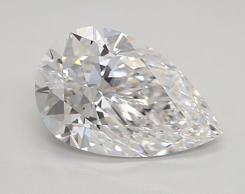 Loose Lab Diamond - IGI Pear 2.82ct D VS1 (1 of 1)