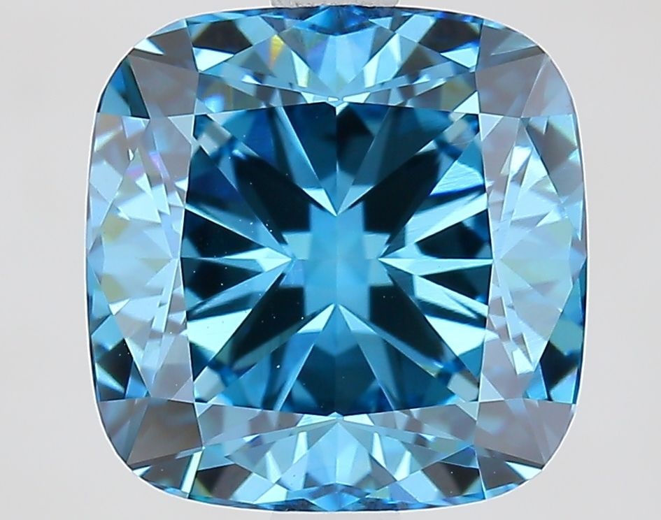 Loose Lab Diamond - IGI Cushion Modified 3.31ct Fancy Vivid Blue VVS2: Loose Lab Diamond - IGI Cushion Modified 3.31ct Fancy Vivid Blue VVS2 This listing features Loose Lab Diamond - IGI Cushion Modified 3.31ct Fancy Vivid Blue VVS2. Item specifics are provided below. It