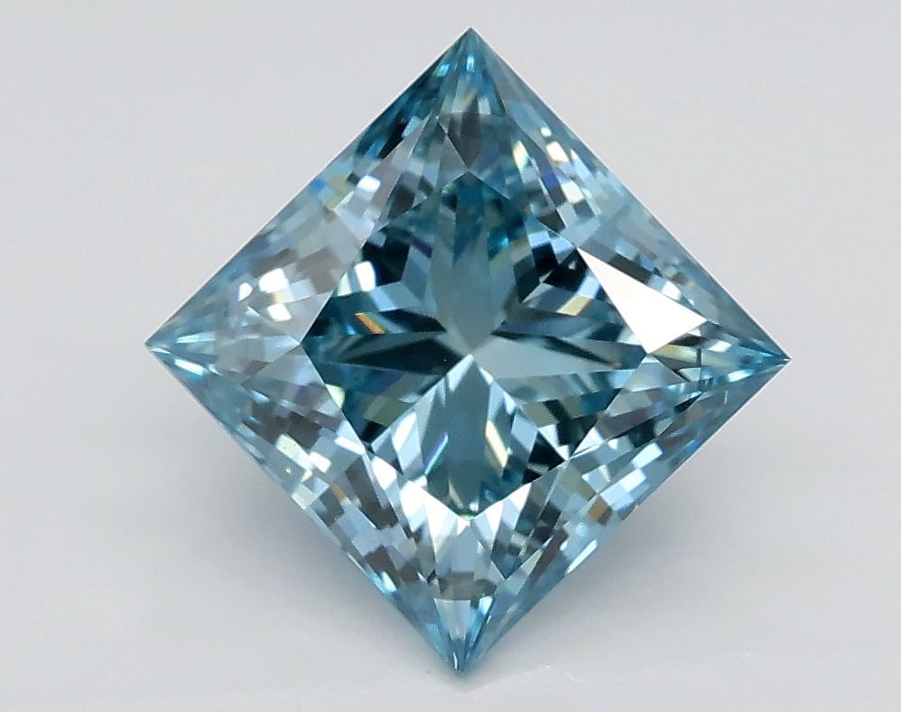 Loose Lab Diamond - IGI Princess 2.01ct Fancy Intense Greenish Blue VS1: Loose Lab Diamond - IGI Princess 2.01ct Fancy Intense Greenish Blue VS1 This listing features Loose Lab Diamond - IGI Princess 2.01ct Fancy Intense Greenish Blue VS1. Item specifics are provided