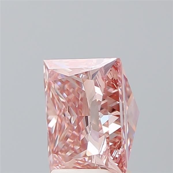 Loose Lab Diamond - IGI Princess 3.7ct Fancy Intense Brownish Pink VS1 (1 of 1)