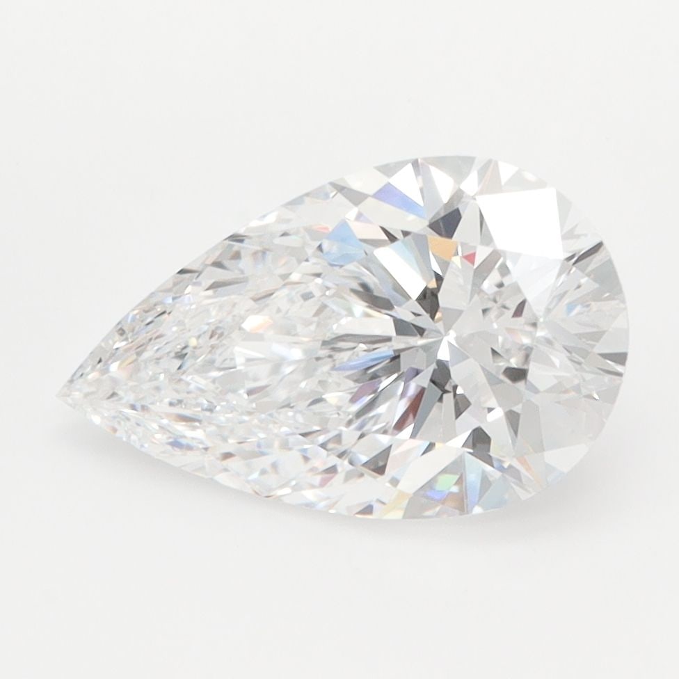 Loose Lab Diamond - IGI Pear 2.1ct D VVS1 (1 of 1)
