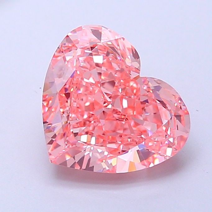 Loose Lab Diamond - IGI Heart 2.11ct Fancy Vivid Pink VVS2 (1 of 1)