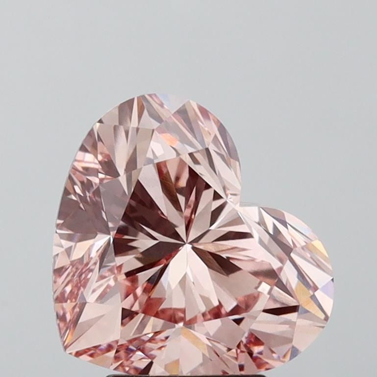 Loose Lab Diamond - IGI Heart 4.1ct Fancy Intense Brownish Pink VVS2: Loose Lab Diamond - IGI Heart 4.1ct Fancy Intense Brownish Pink VVS2 This listing features Loose Lab Diamond - IGI Heart 4.1ct Fancy Intense Brownish Pink VVS2. Item specifics are provided below. Item