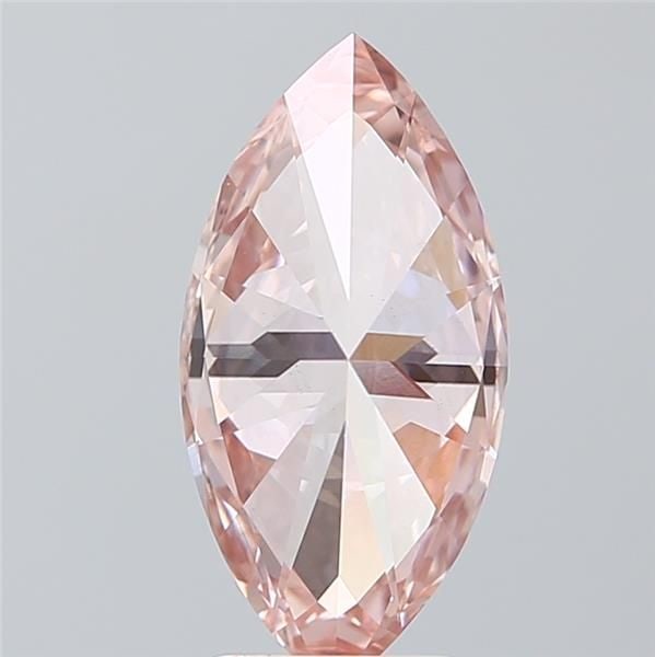 Loose Lab Diamond - IGI Marquise 2.6ct Fancy Intense Brownish Pink VS1 (1 of 1)