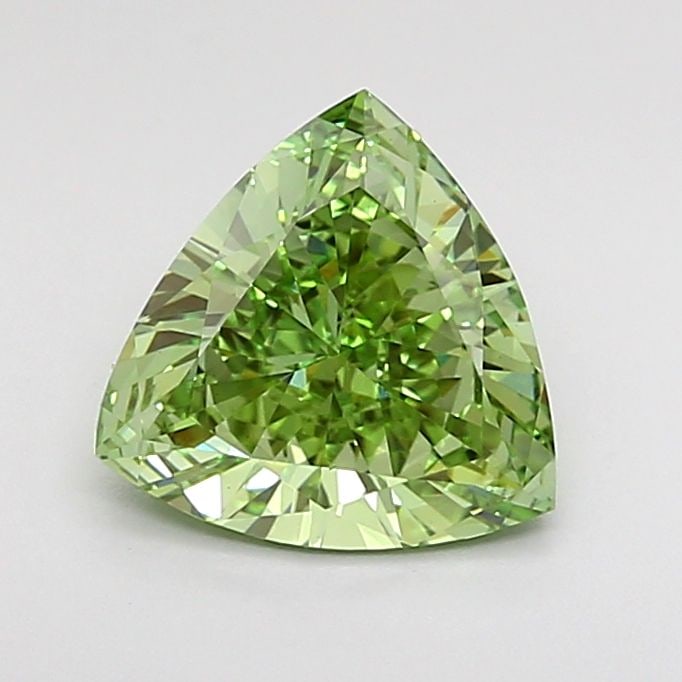 Loose Lab Diamond - IGI Triangular 1.14ct Fancy Vivid Green VS1 (1 of 1)