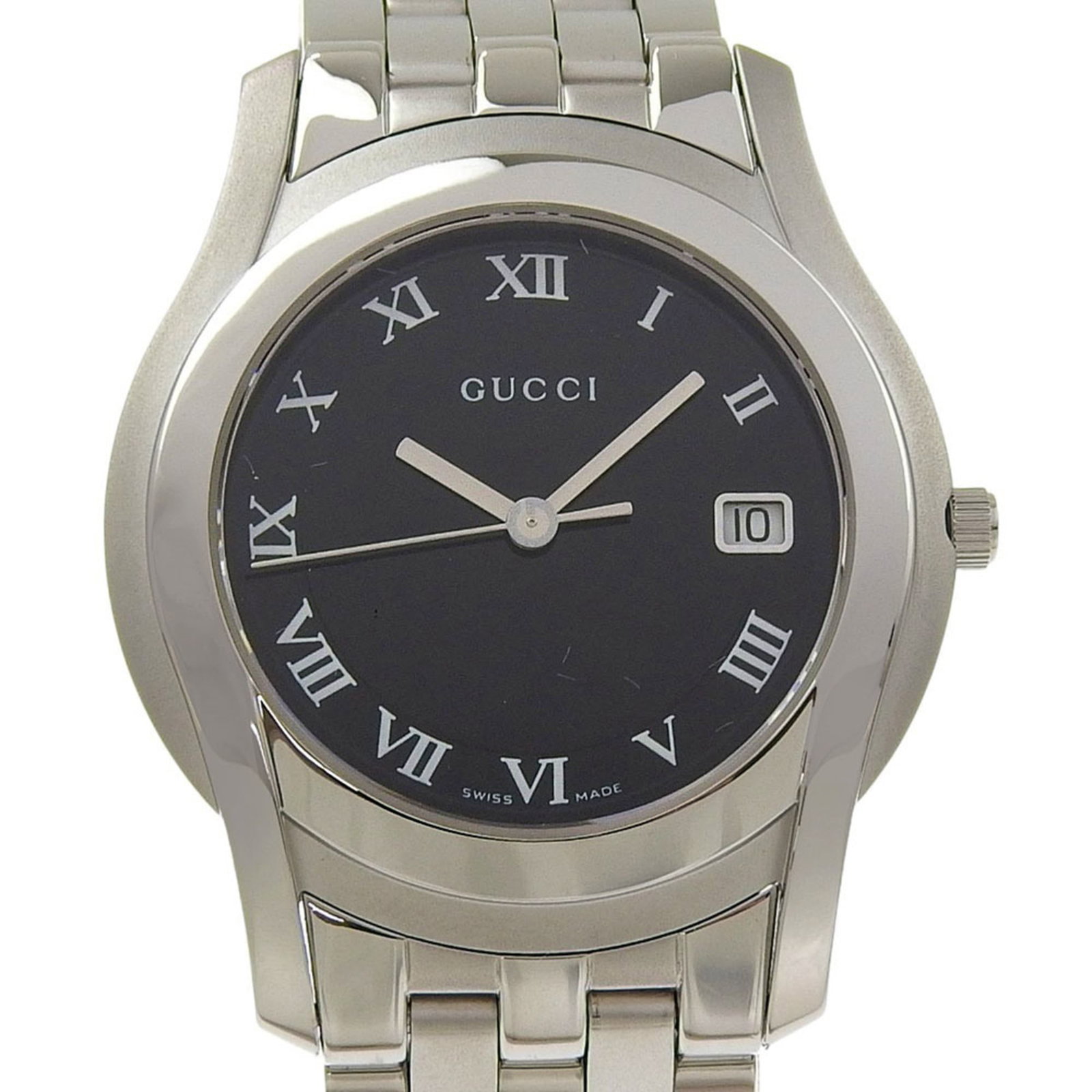 Wristwatch Gucci: Wristwatch Gucci This listing features Wristwatch Gucci. Item specifics are provided below. Item Specifics: Brand: Gucci Type: Wristwatch Gender: Men Material (Case): Stainless Steel Material