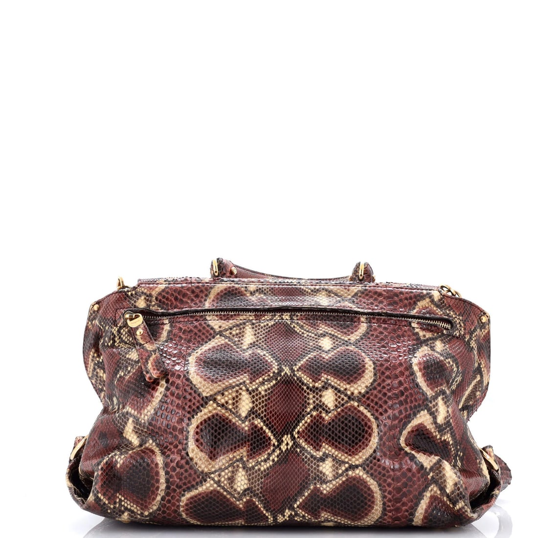 Medium Salvatore Ferragamo Sofia Satchel Python - 3