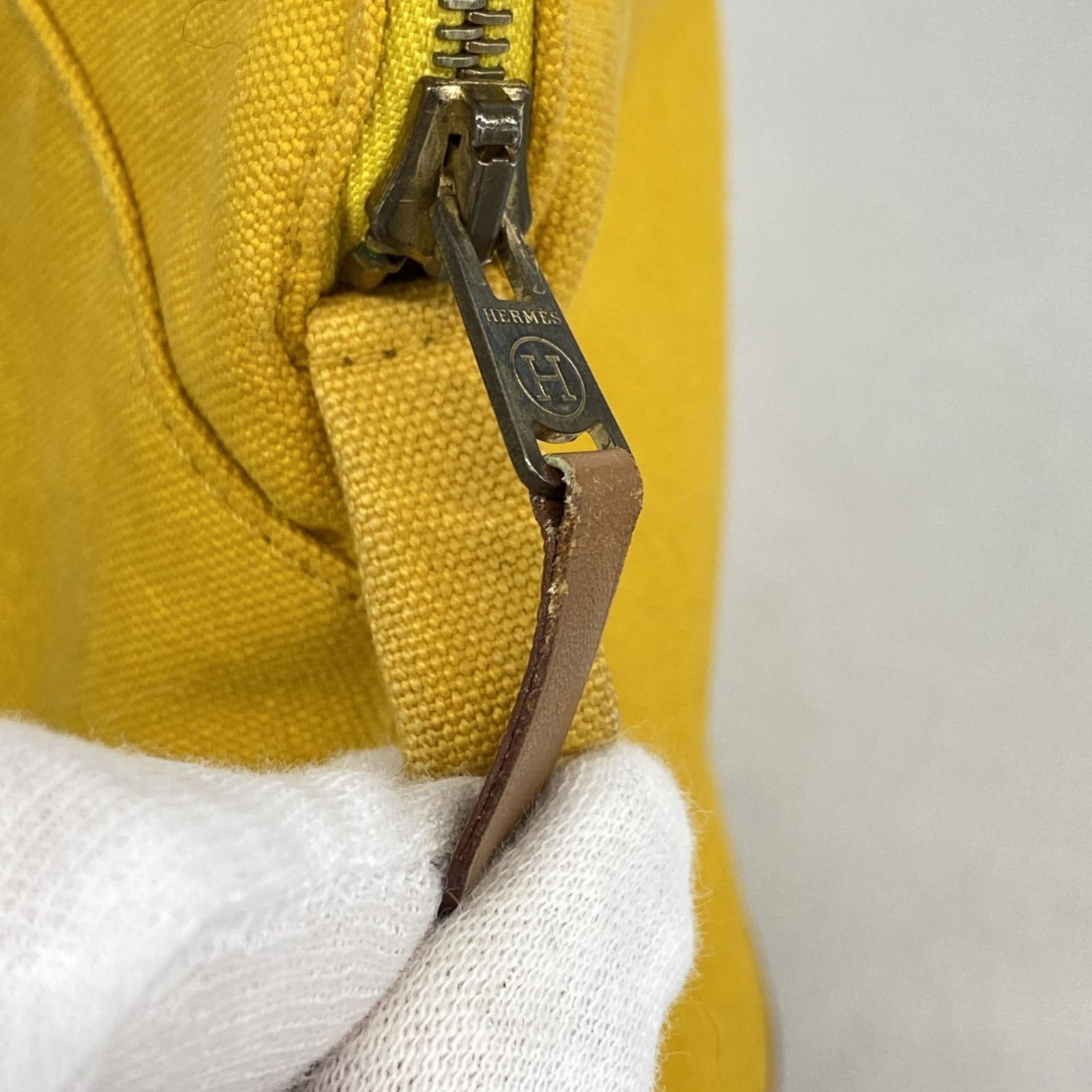 Canvas Hermes Pouch - 7