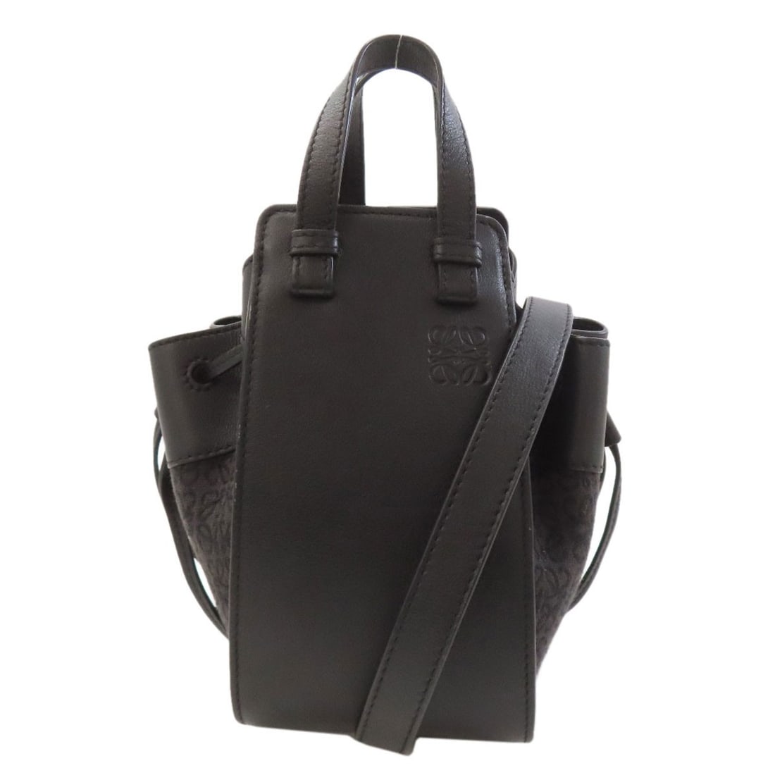 Canvas LOEWE Hammock mini 2WAY Handbag Calf (1 of 20)