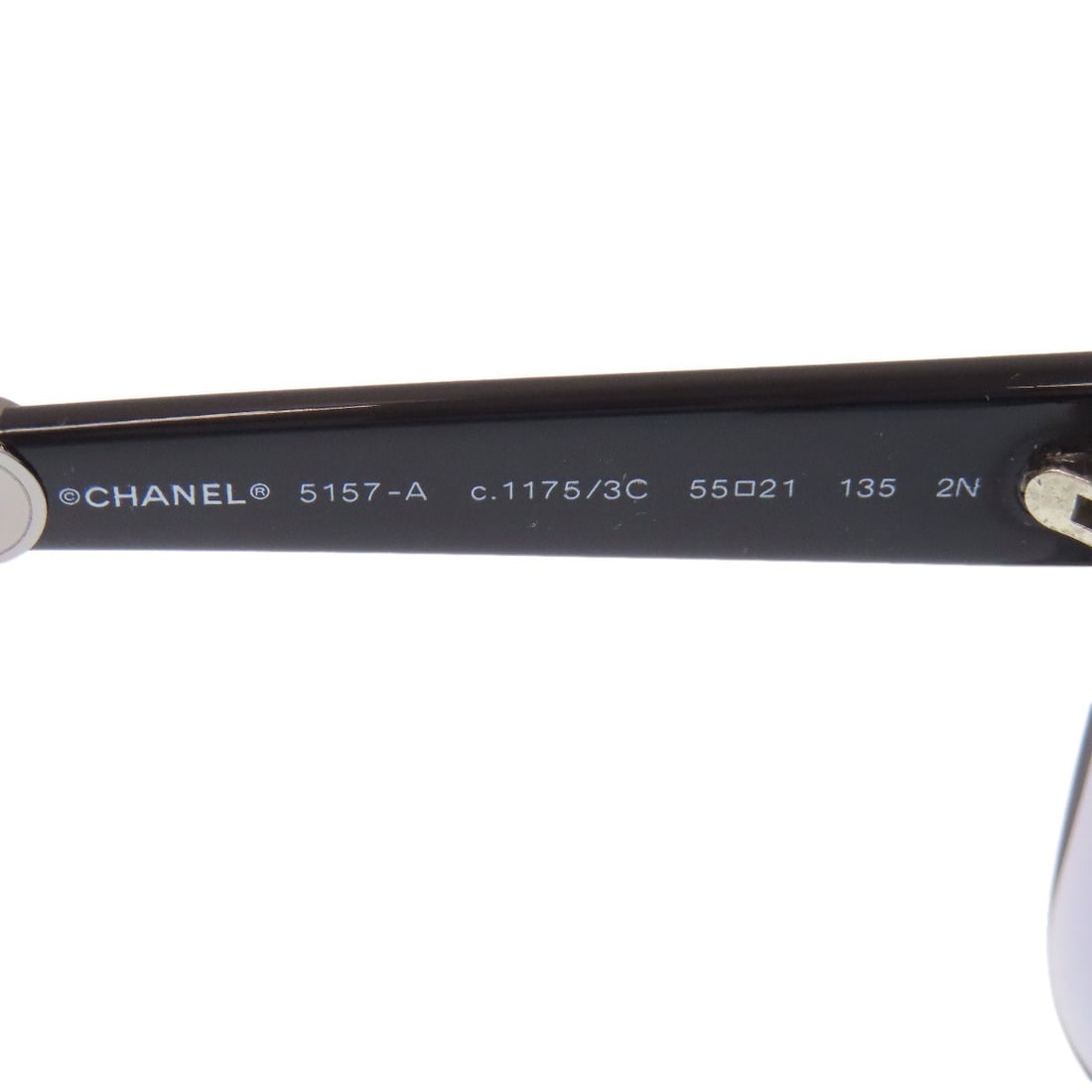 Plastic CHANEL COCO Mark sunglasses - 8
