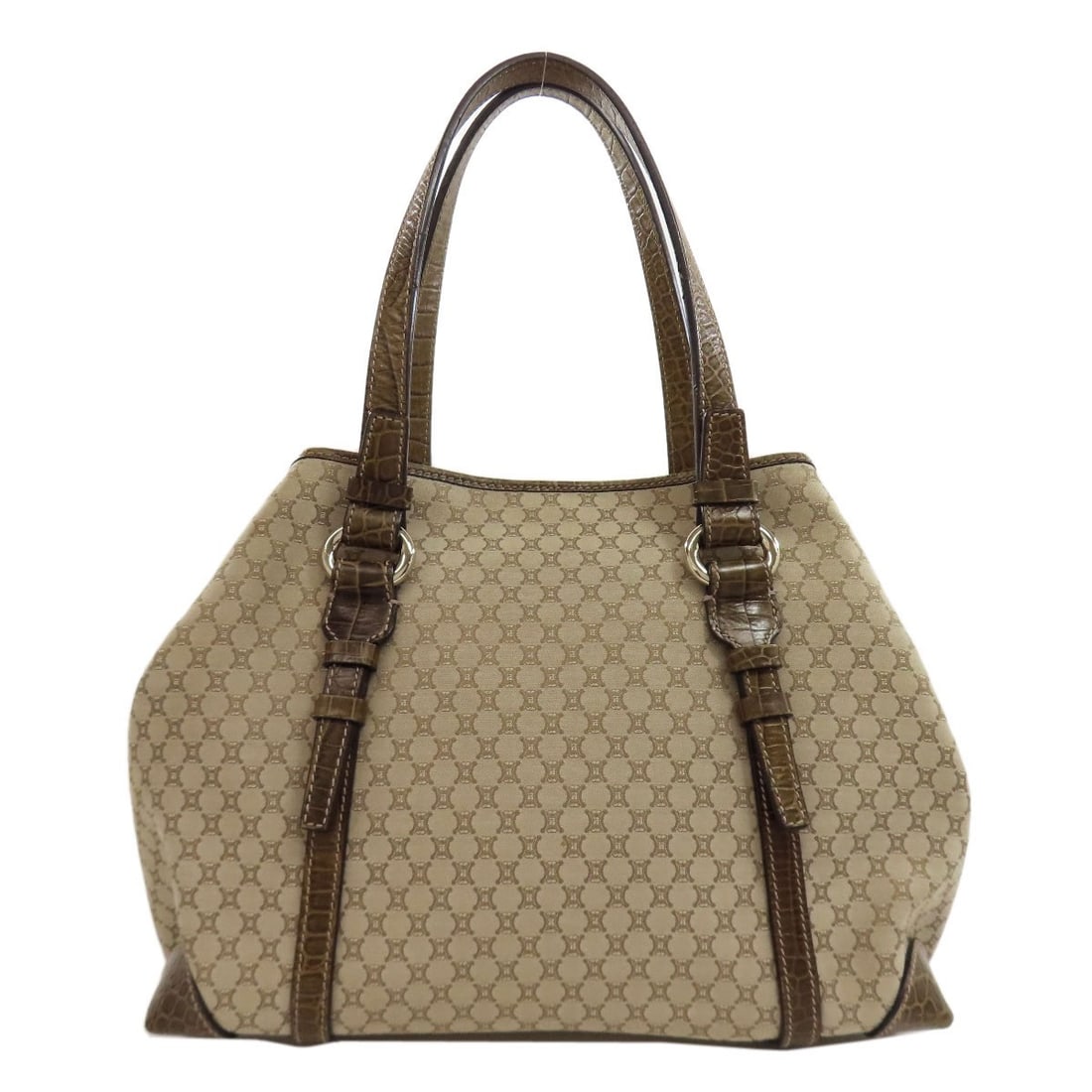 Canvas CELINE Macadam pattern Tote Bag - 2