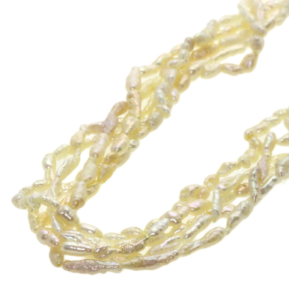 35g Freshwater Pearl 5 strands Necklace Silver: 35g Freshwater Pearl 5 strands Necklace Silver This listing features 35g Freshwater Pearl 5 strands Necklace Silver. Item specifics are provided below. Item Specifics: Brand: SELECT JEWELRY Style: