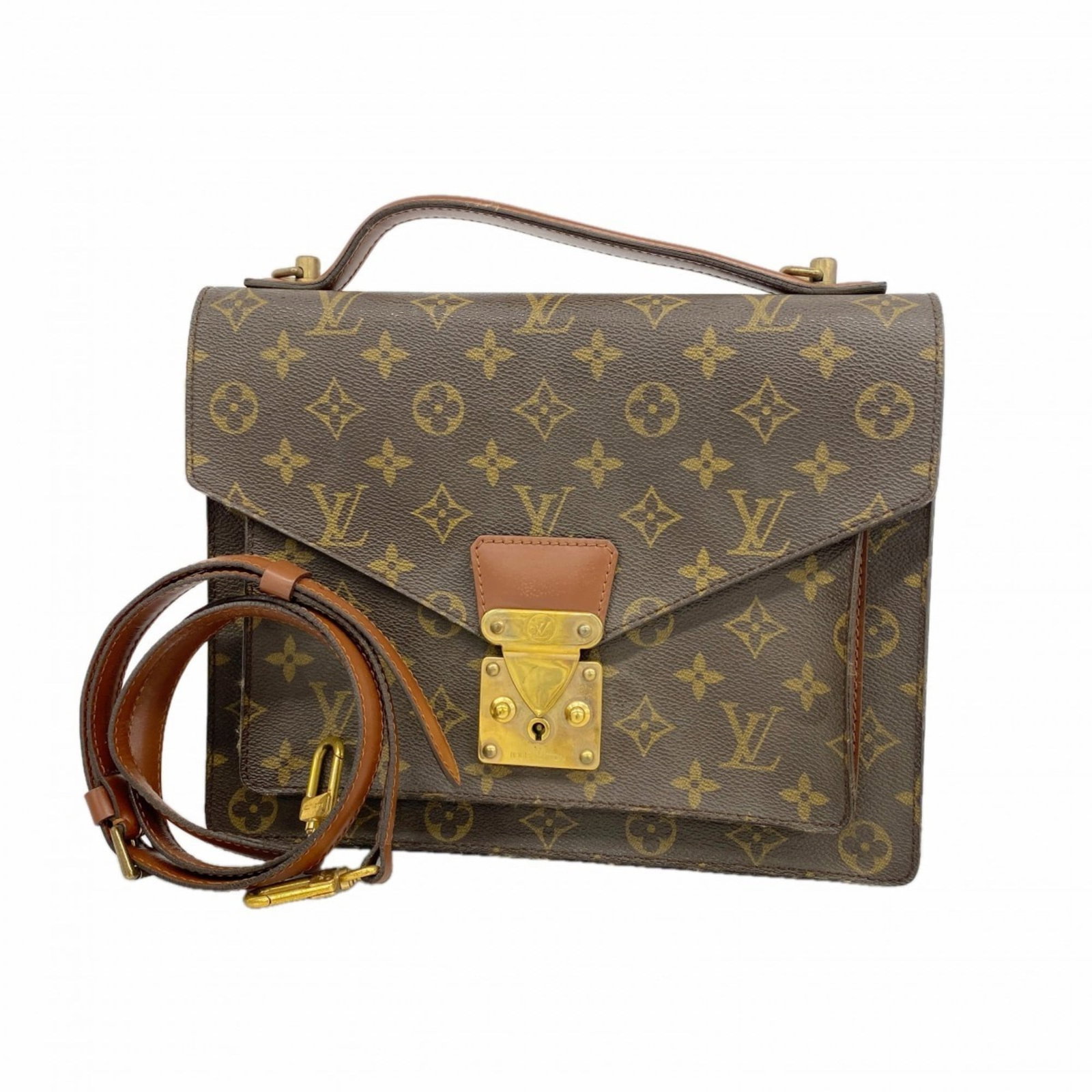 Handbag Louis Vuitton: Handbag Louis Vuitton This listing features Handbag Louis Vuitton. Item specifics are provided below. Item Specifics: Brand: Louis Vuitton Type: Handbag Color: Brown Gender: Women Size (Hxwxd): 21.5cm